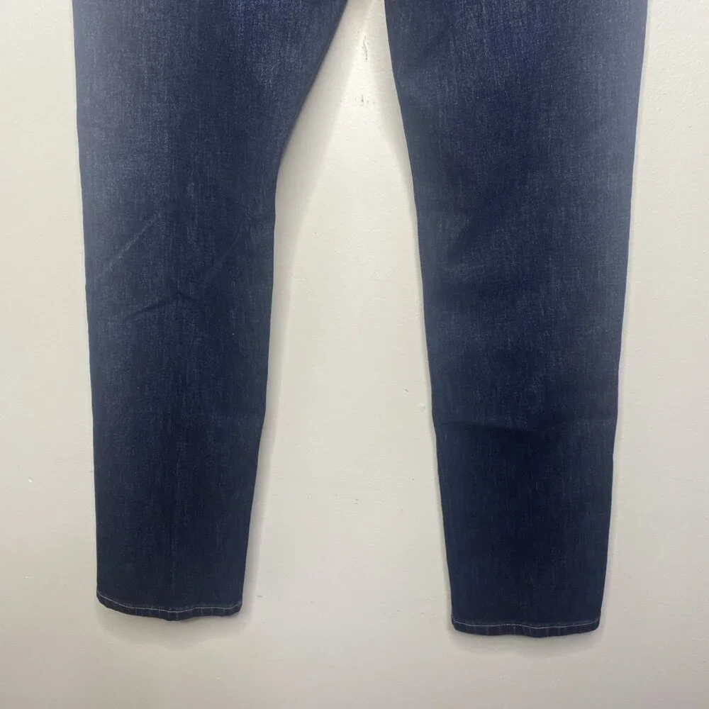 Lucky Brand Mens 31 x 32 410 Athletic Slim Leg Stretch Denim Jeans Dark Wash - Picture 9 of 12